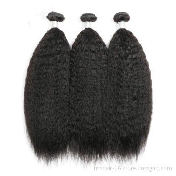 cheap wholesale human hair bundle Kinky straight wholesale virgin hair wave brazilian hair
